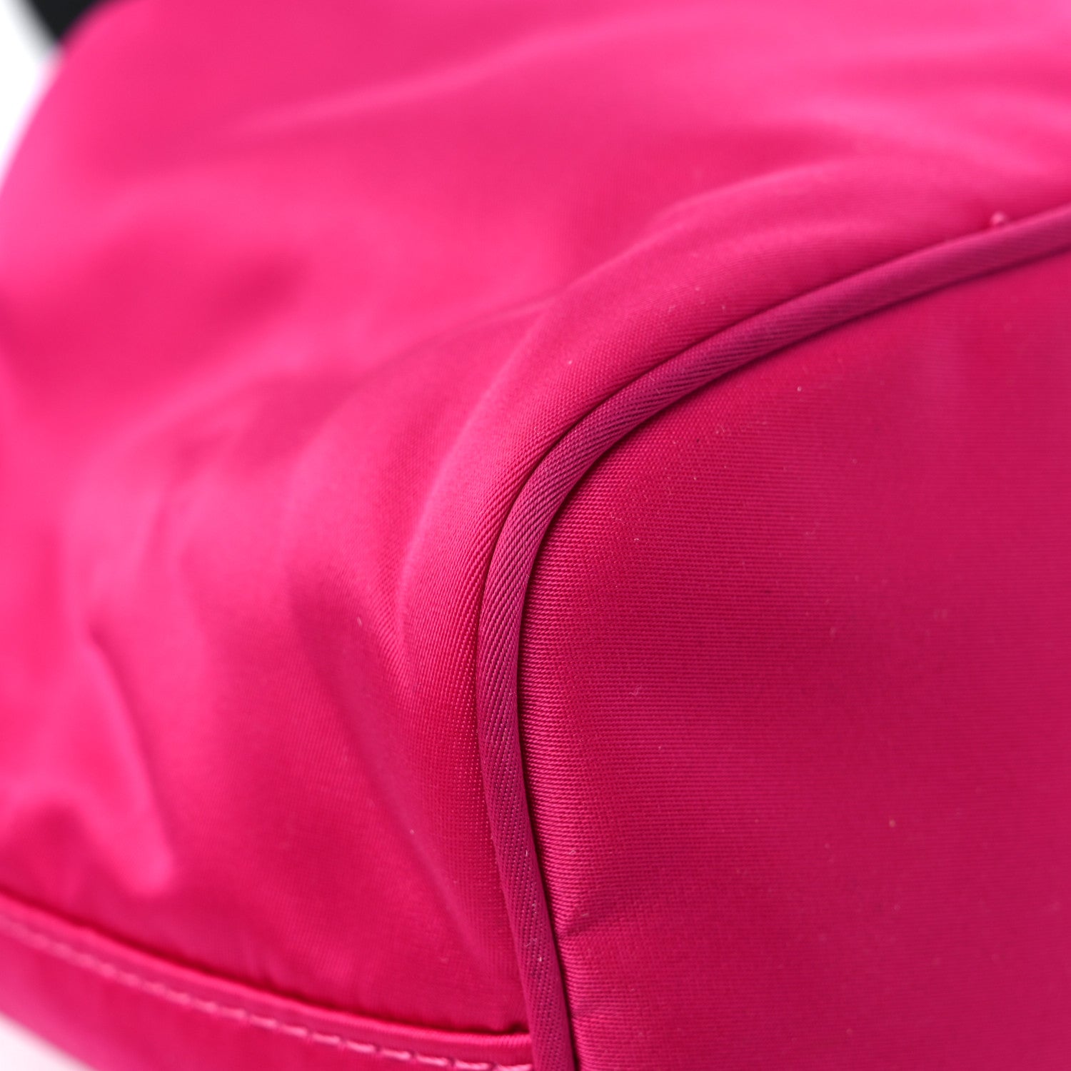 Versace NylonMedusa Drawstring Bucket Bag Dahlia Black 10 of 11