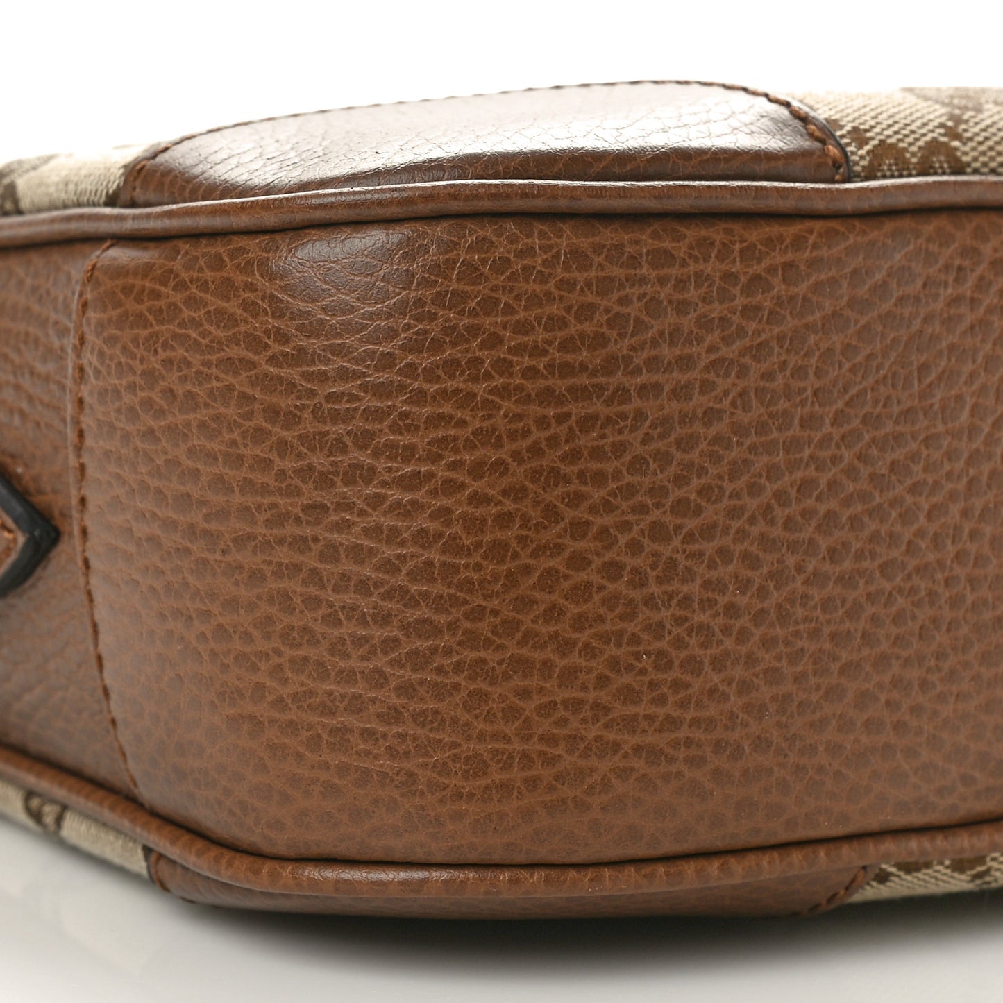 Monogram Mini Bree Messenger Bag Beige Tabacco
