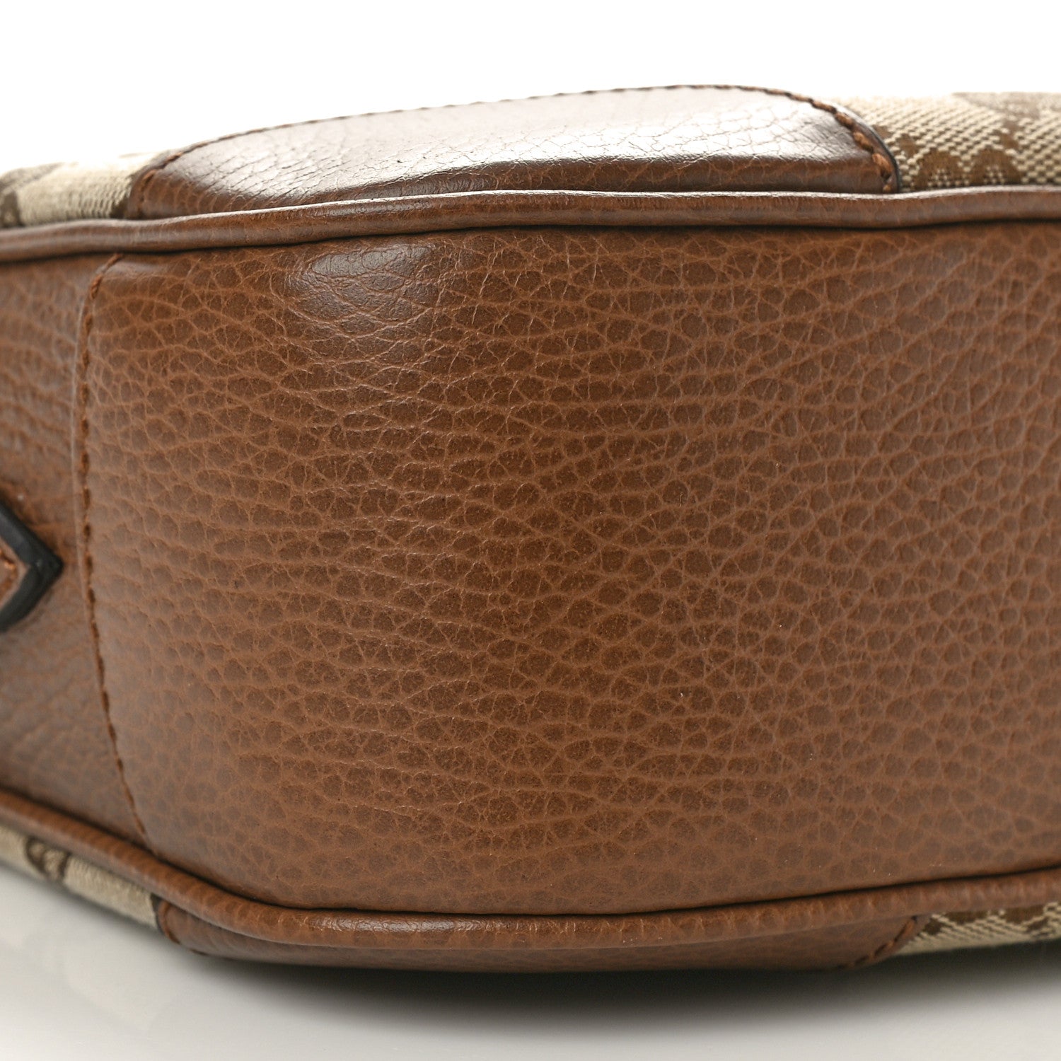 Gucci Monogram Mini Bree Messenger Bag Beige Tabacco 9 of 10