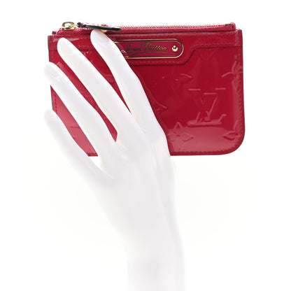 Louis Vuitton Vernis Key Pouch Rose Indien 2 of 12