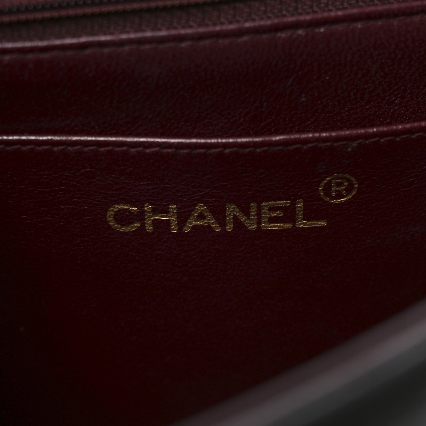 Lambskin Quilted Medium Single Flap Black