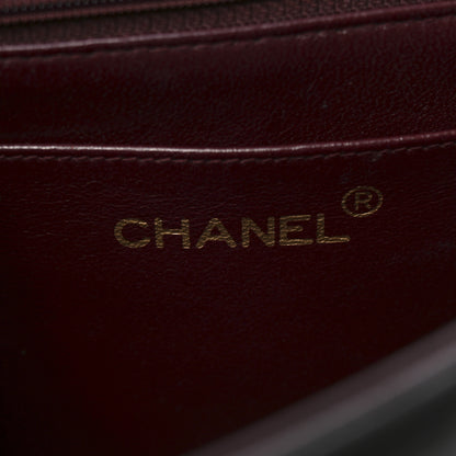 Chanel Lambskin Quilted Medium Single Flap Black 6 of 11