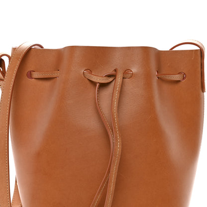 Mansur Gavriel Vegetable Tanned Calfskin Mini Bucket Bag Cammello Rosa 8 of 13