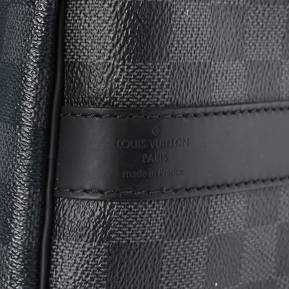 Louis Vuitton Damier Graphite LV League Keepall Bandouliere 45 5 of 11