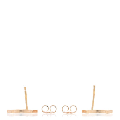 Tiffany 18K Yellow Gold T Smile Stud Earrings 3 of 5