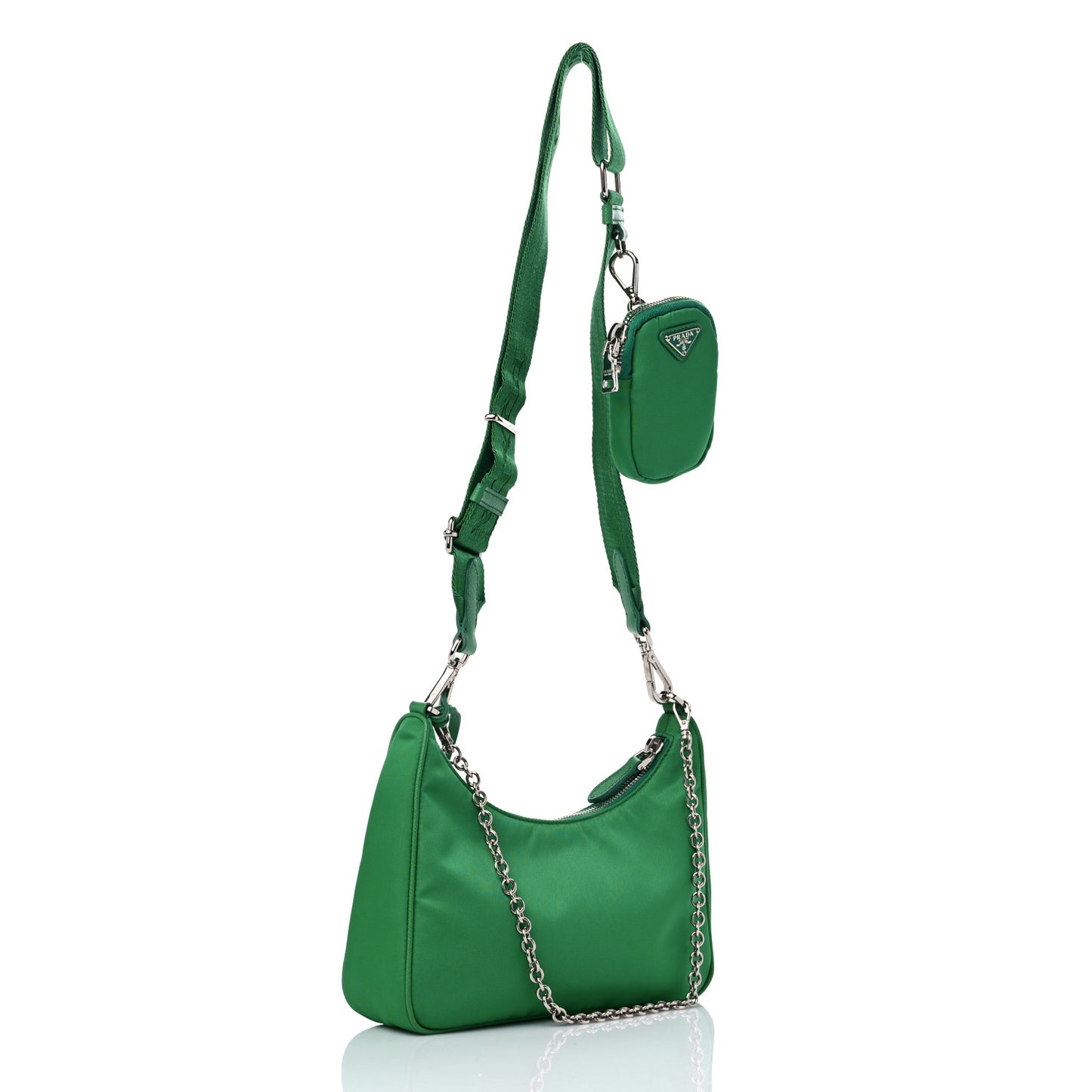 Nylon Re-Edition 2005 Shoulder Bag Menta