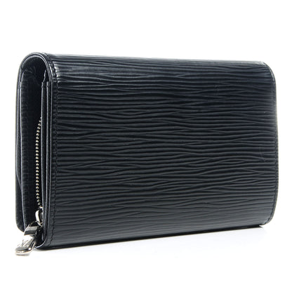 Louis Vuitton Epi Tresor Wallet Black 3 of 8
