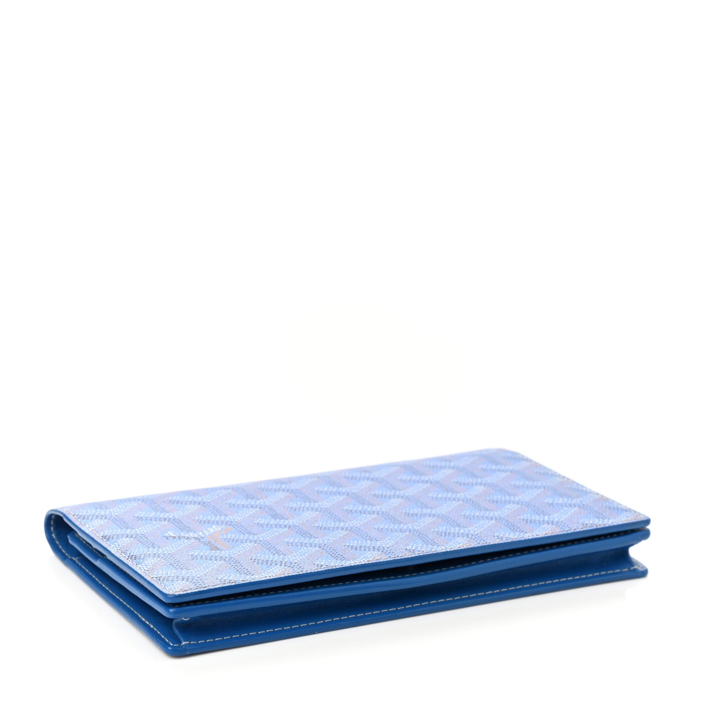 Goyardine Richelieu Wallet Sky Blue