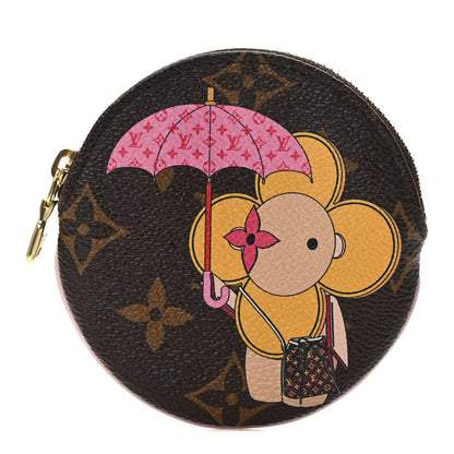 Louis Vuitton Monogram 2019 Christmas Animation Tokyo Round Coin Purse 1 of 7