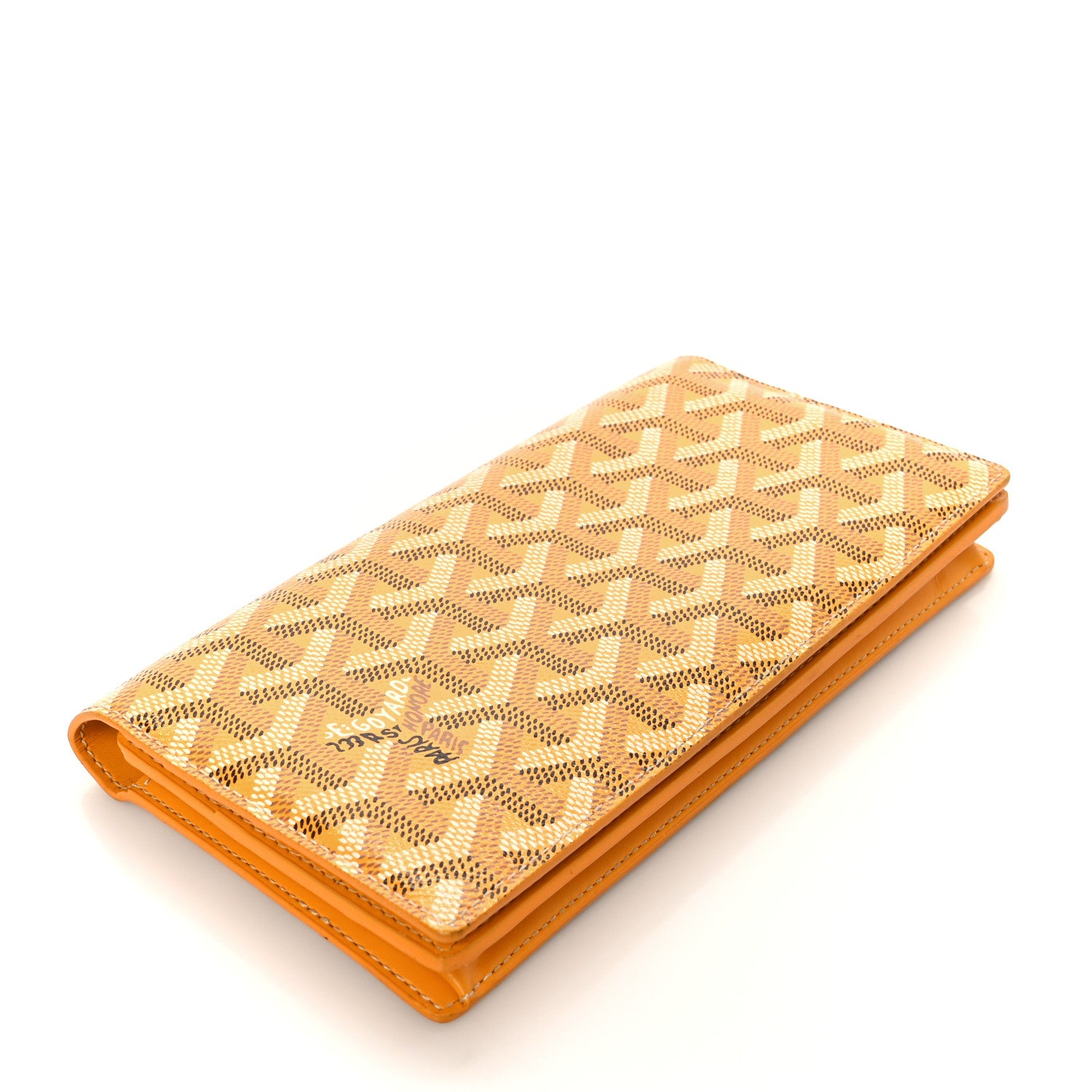 Goyard Goyardine Richelieu Wallet Yellow 4 of 7