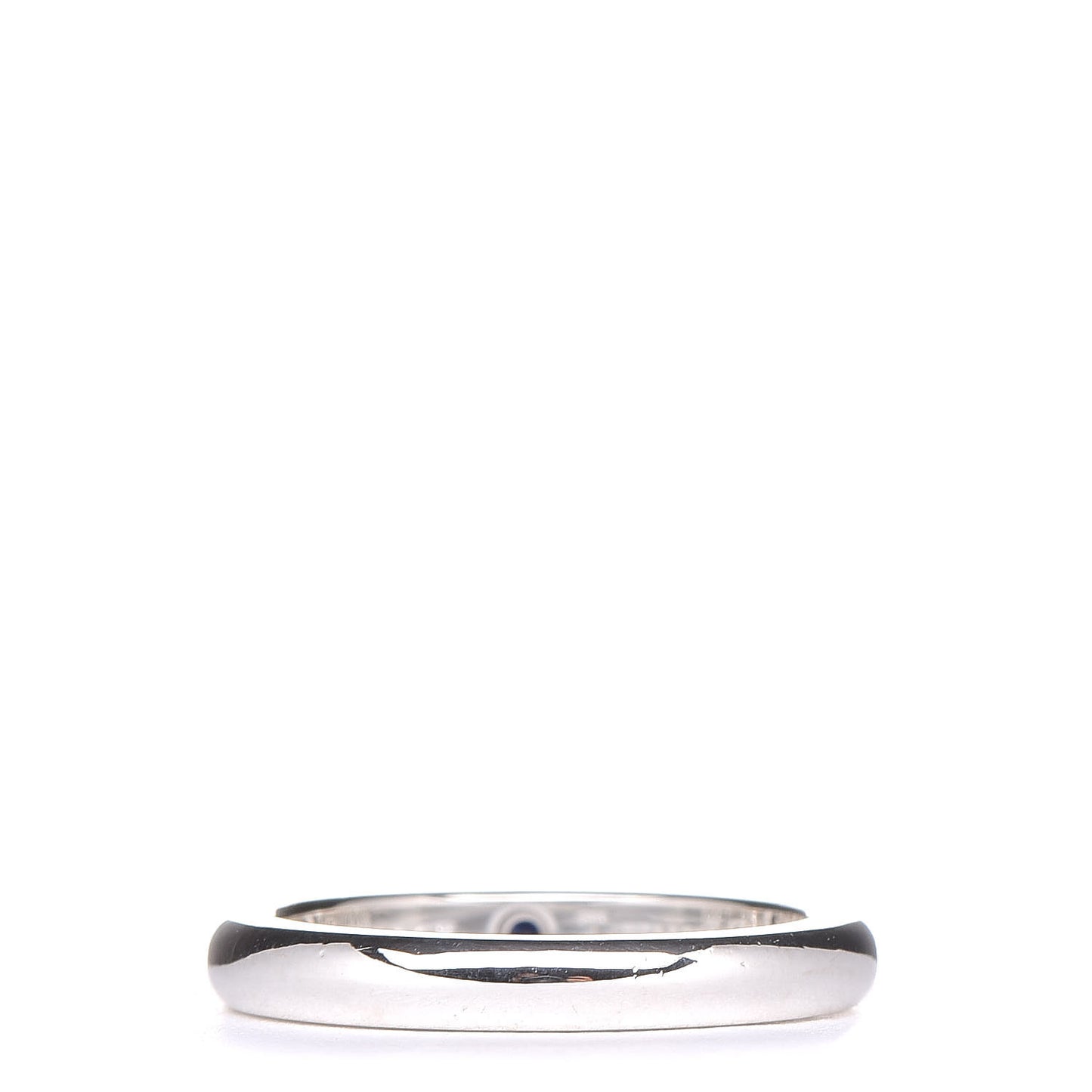 Sterling Silver Blue Sapphire Stacking Ring 46 3.75