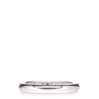 Tiffany Sterling Silver Blue Sapphire Stacking Ring 46 3.75 3 of 5