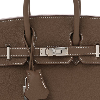 Hermes Togo Birkin 25 Etoupe 8 of 12