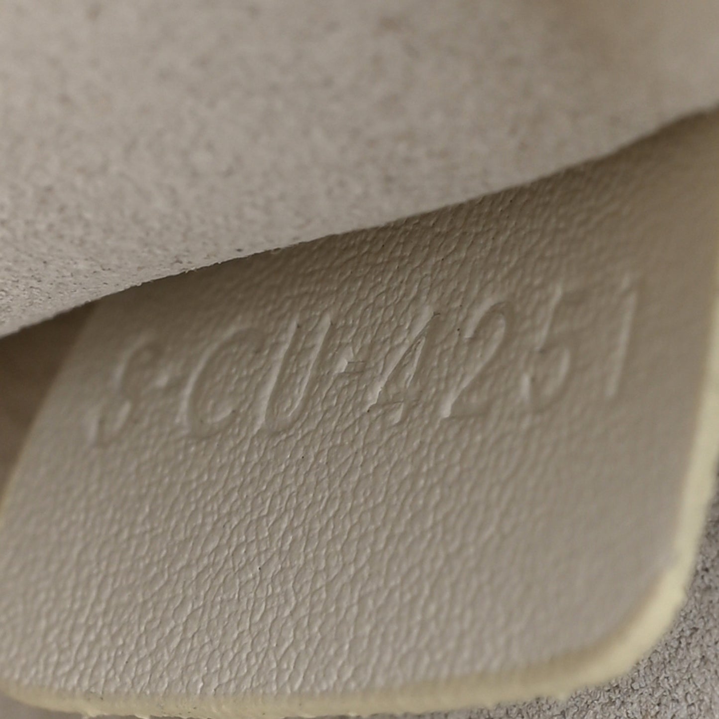 Smooth Calfskin Cuir Triomphe Shoulder Bag White