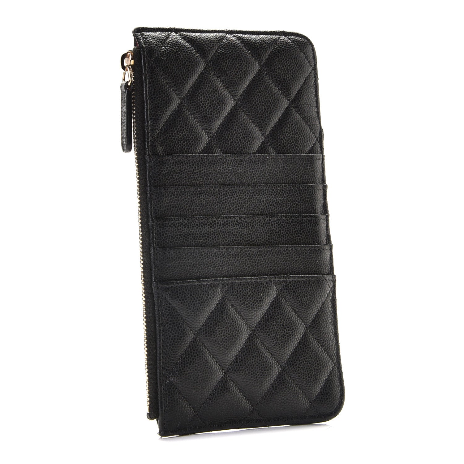 Chanel Caviar Quilted Classic iPhone Pouch Black 2 of 8