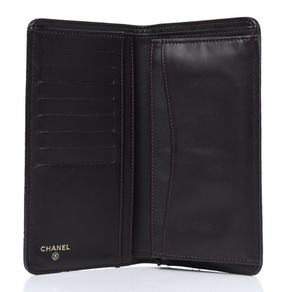 Chanel Caviar Quilted Yen Wallet Black 5 of 22