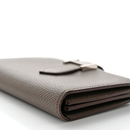 Hermes Epsom Bearn Card Holder Wallet Etain 9 of 12
