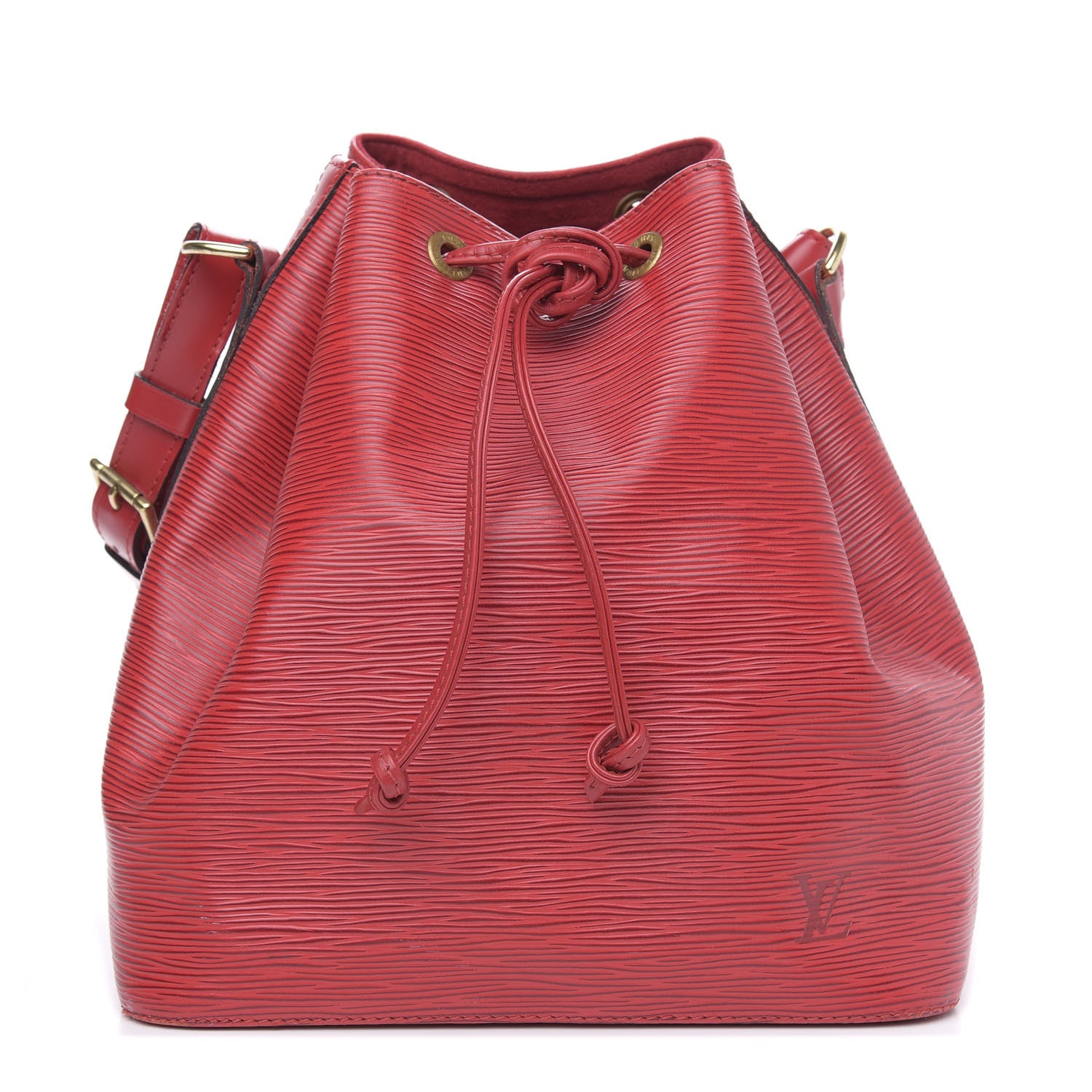 Louis Vuitton Epi Petit Noe Castillan Red 1 of 12