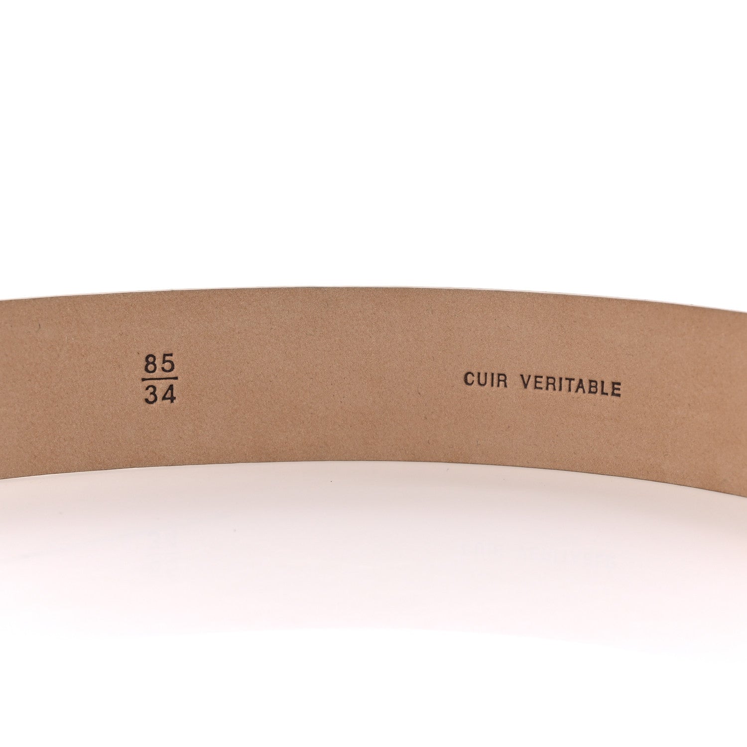 Chanel Metallic Calfskin Baguette Crystal CC Belt 85 34 Gold 4 of 7