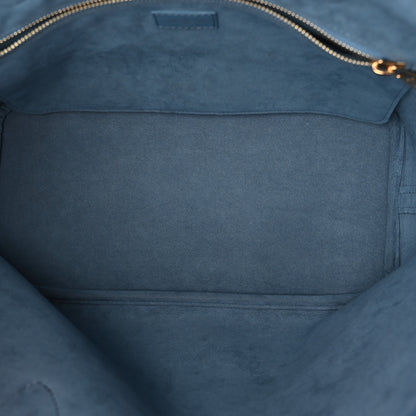 Louis Vuitton Empreinte Monogram Giant Neverfull MM Blue Jean 5 of 9