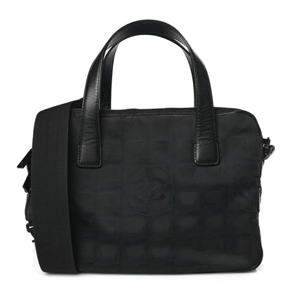 Chanel Nylon Travel Shoulder Bag Black 1 of 11