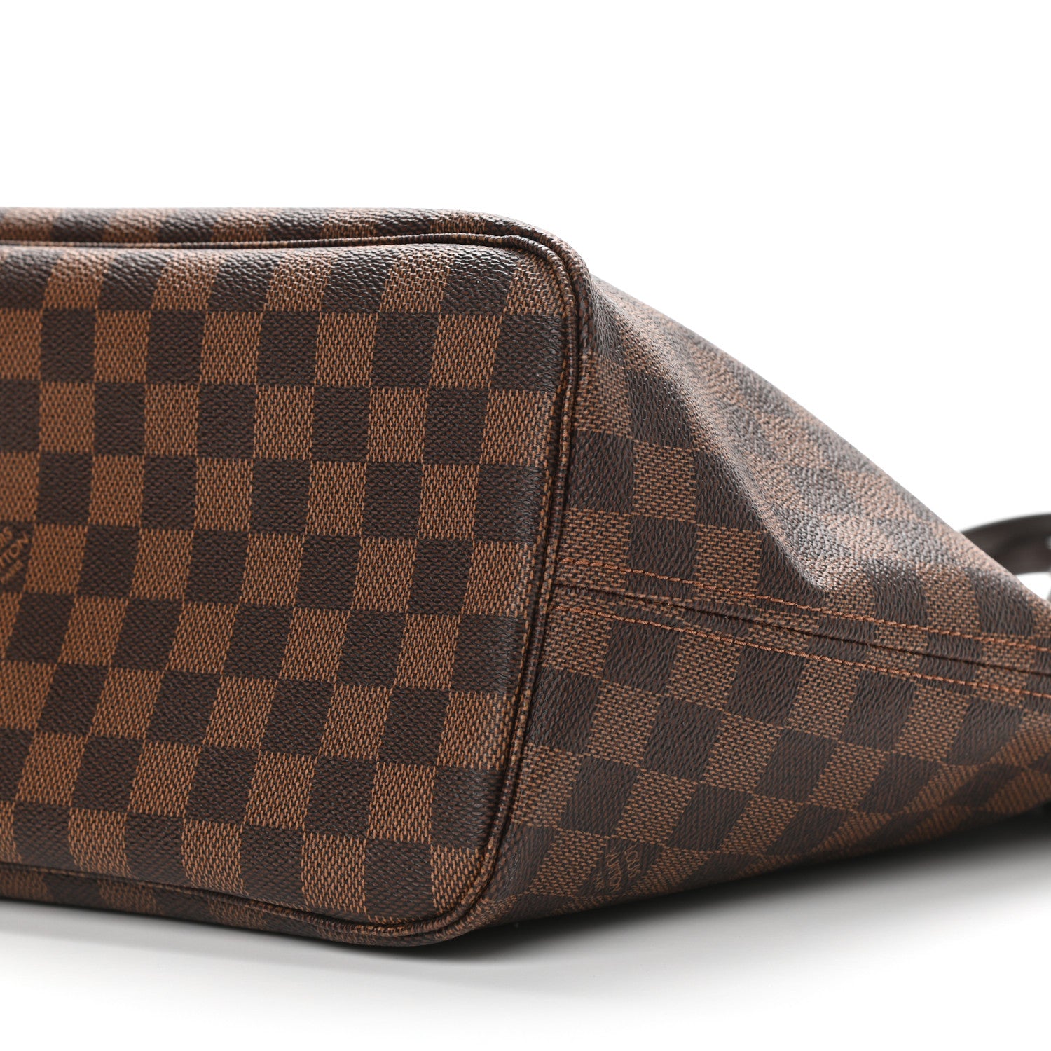 Louis Vuitton Damier Ebene Neo Neverfull MM Rose Ballerine 11 of 12