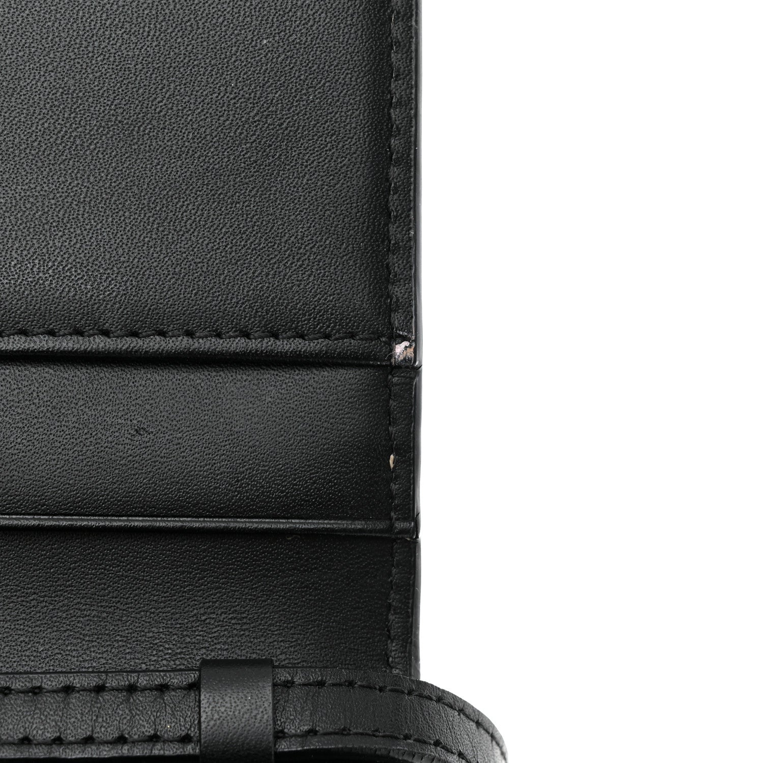 MCM Visetos Chain Wallet Crossbody Black 11 of 17