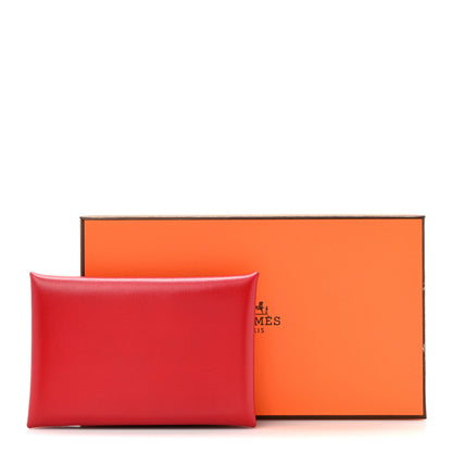 Hermes Box Calvi Card Case 9 of 9