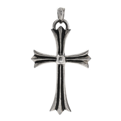 Chrome Hearts Sterling Silver Large Double Cross Pendant 1 of 5