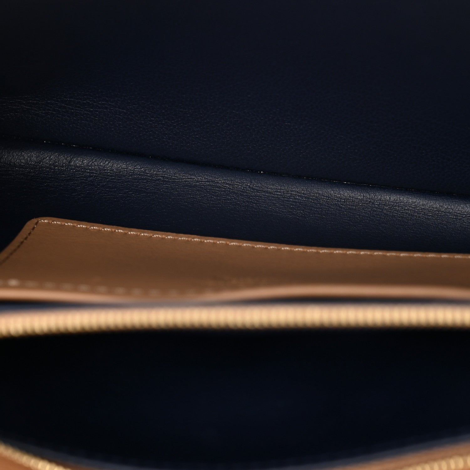 Louis Vuitton Lambskin Embossed Monogram Pochette Coussin Camel 5 of 9
