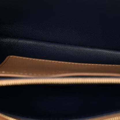 Louis Vuitton Lambskin Embossed Monogram Pochette Coussin Camel 5 of 9