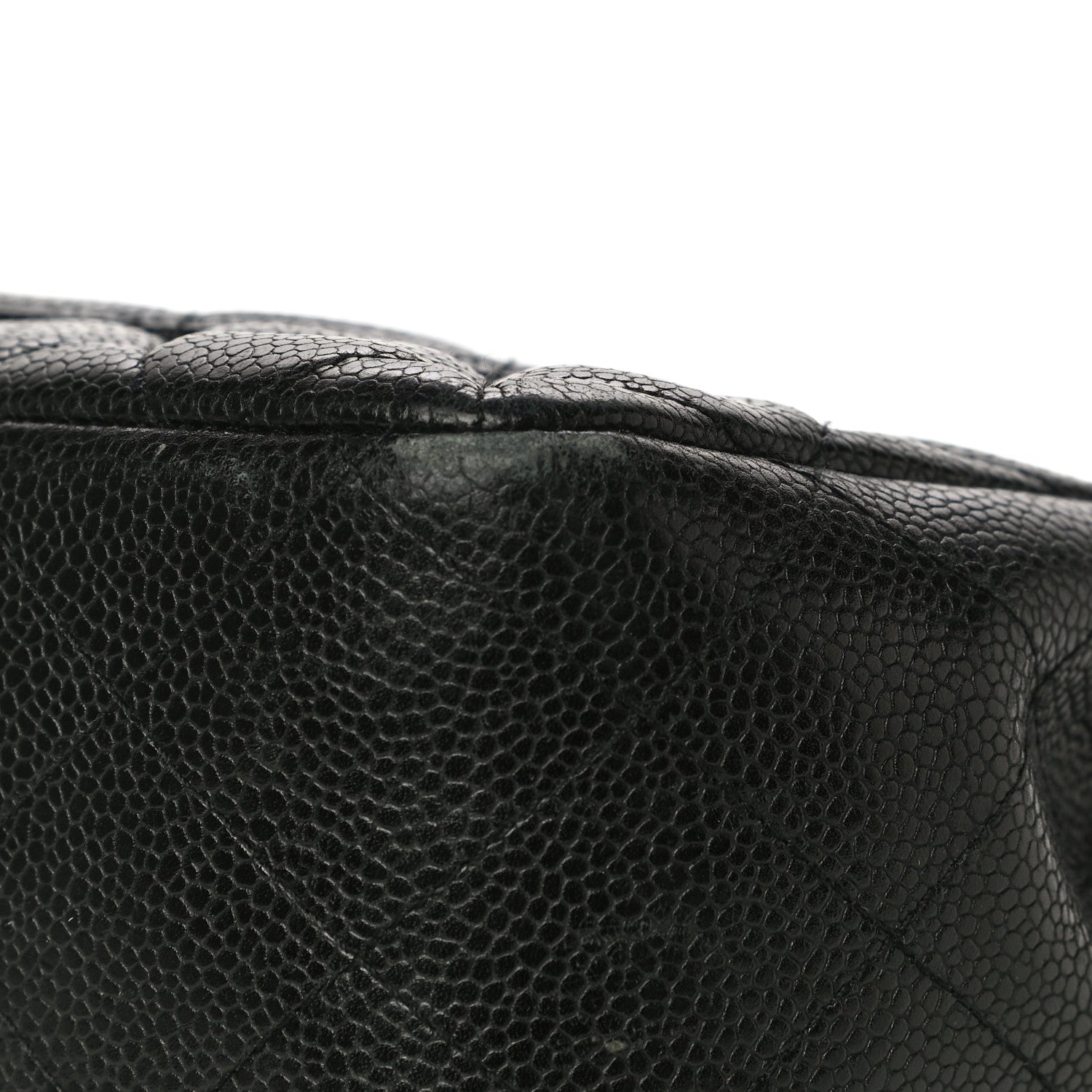 Chanel Caviar Quilted Jumbo Single Flap Black 25 of 25