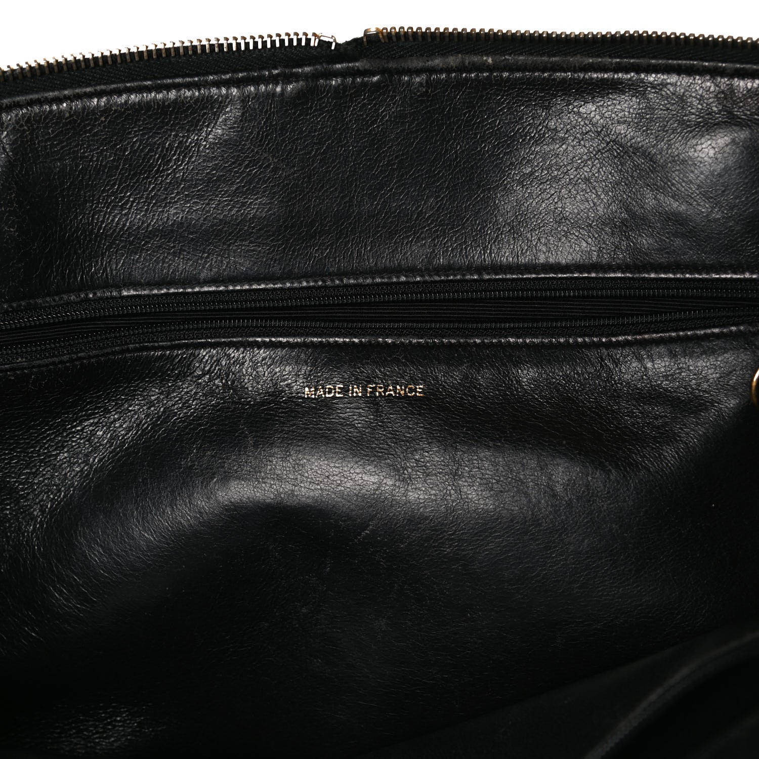 Chanel Lambskin CC Stitched Tote Black 12 of 36