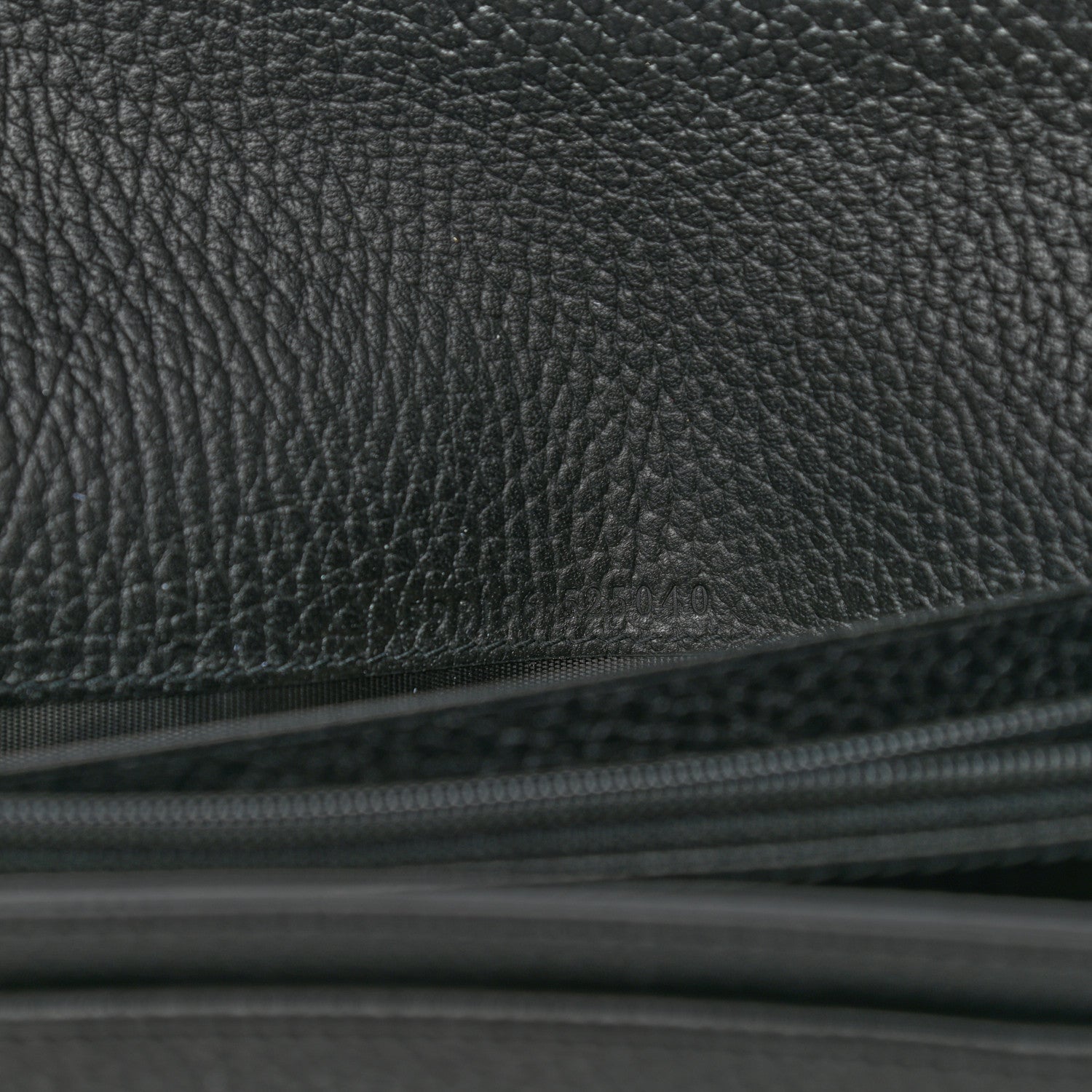 Gucci Dollar Calfskin Interlocking G Continental Wallet Black 6 of 8