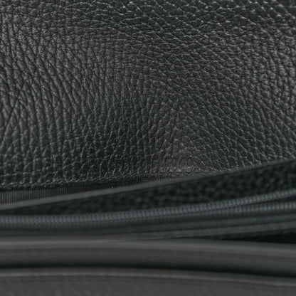 Gucci Dollar Calfskin Interlocking G Continental Wallet Black 6 of 8