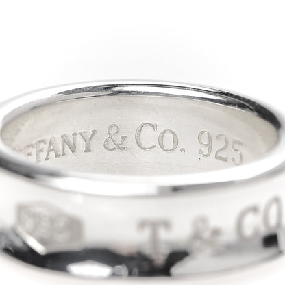 Tiffany Sterling Silver 1837 Band Ring 53 6.25 4 of 5