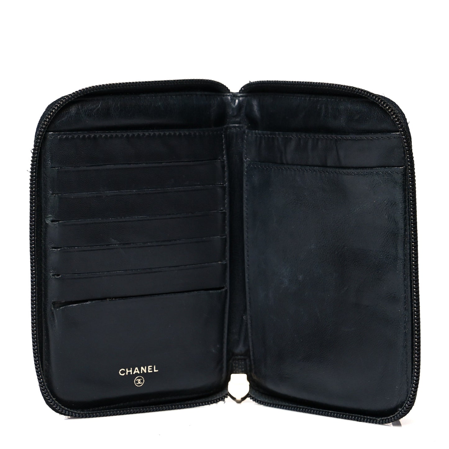 Caviar Timeless CC Zip Around Organizer Wallet