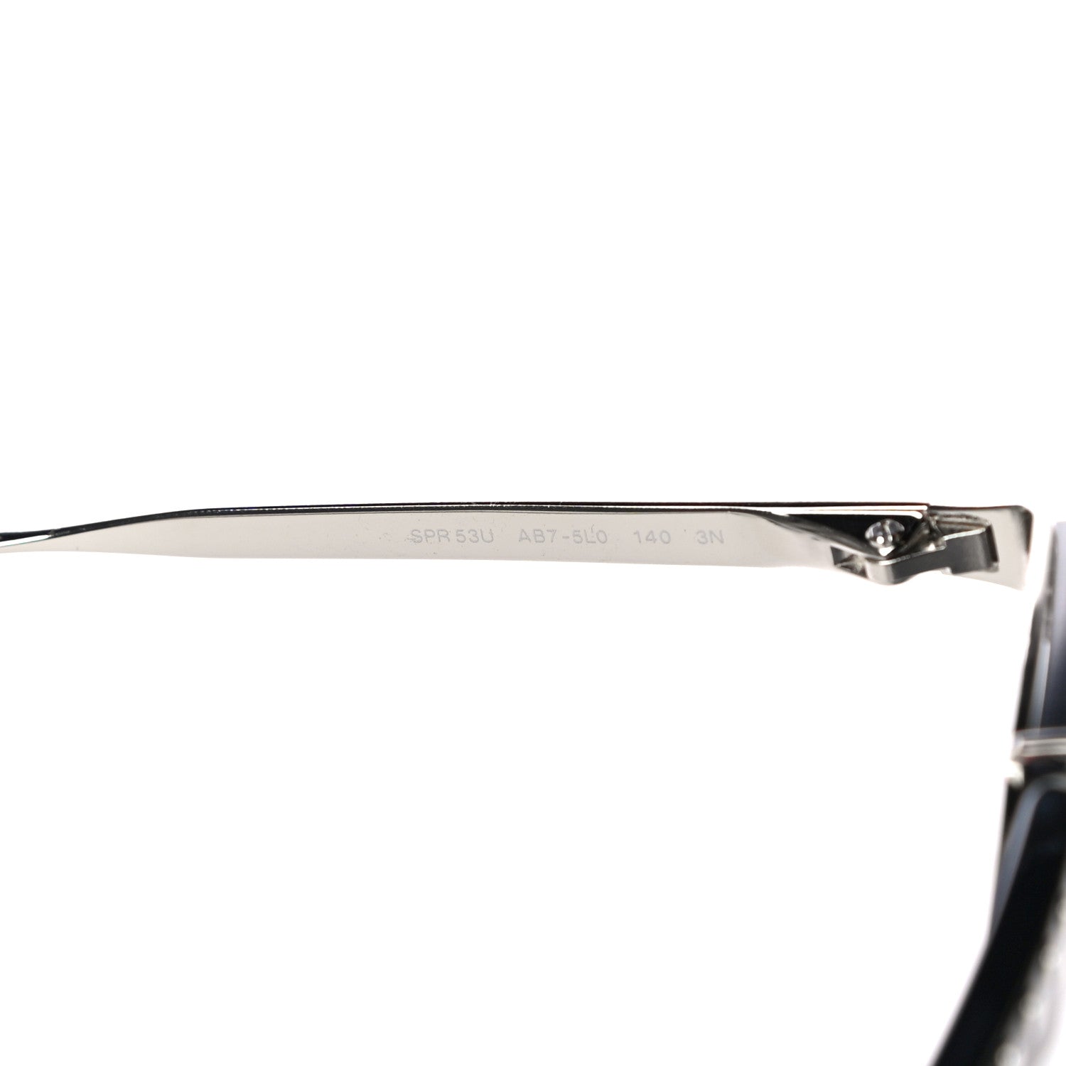 Prada Sunglasses SPR53U Black Silver 6 of 7