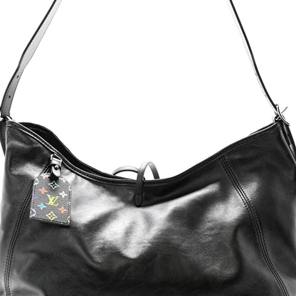 Louis Vuitton LV X TM Lambskin CarryAll Vibe MM Black 8 of 10
