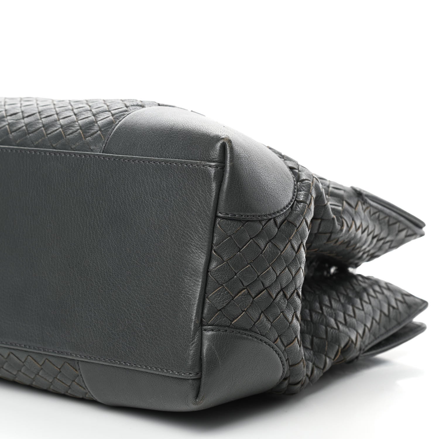 Bottega Veneta Nappa Intrecciato Large Top Handle Tote Grey 11 of 14