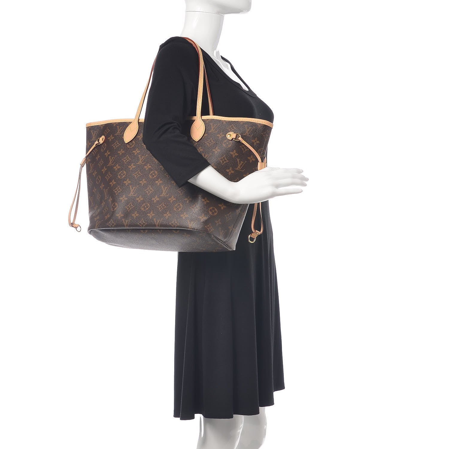 Louis Vuitton Monogram Neo Neverfull MM Cherry 2 of 11