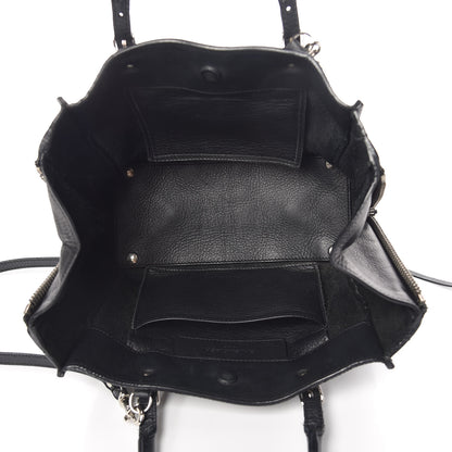 Balenciaga Calfskin Papier Mini A4 Tote Black 5 of 16