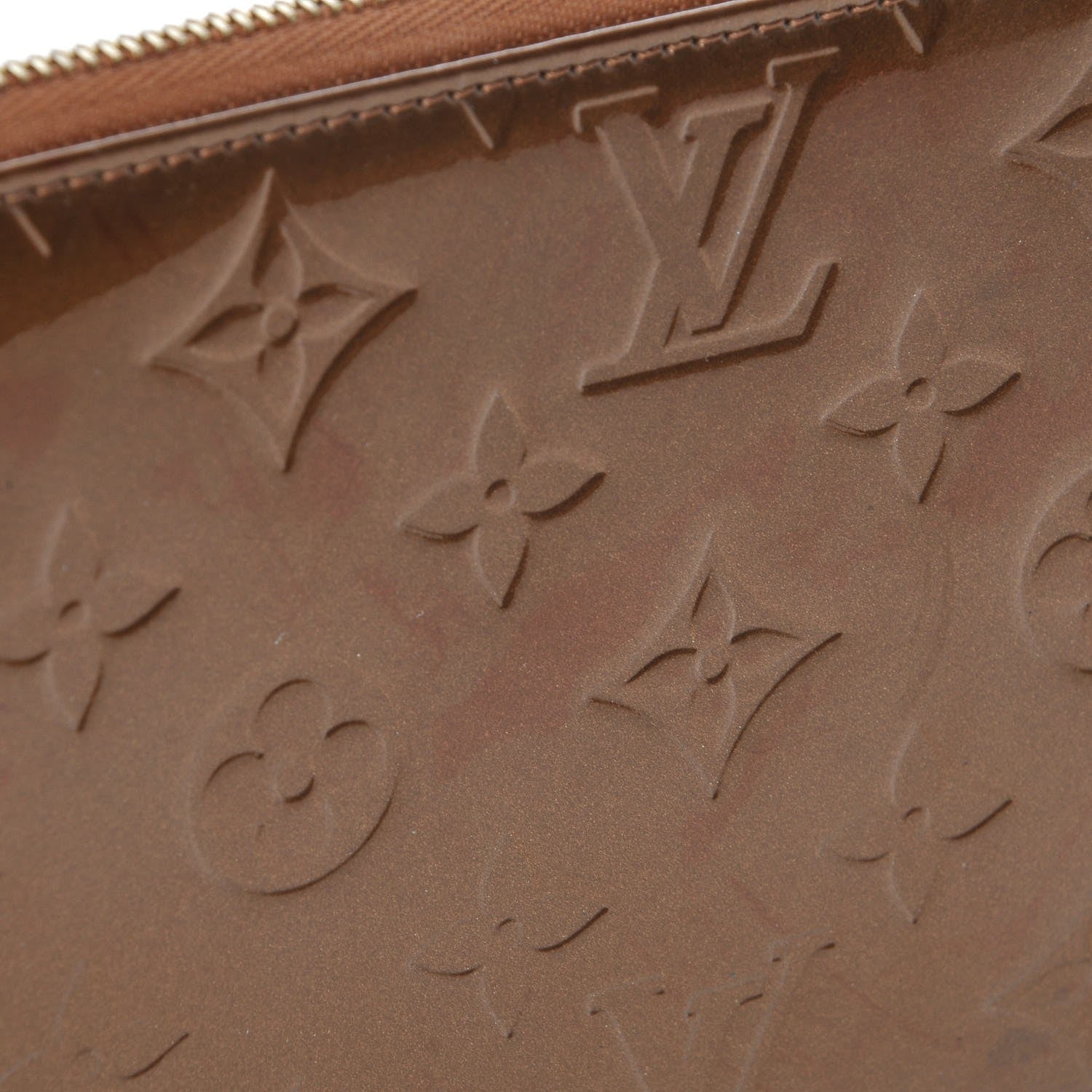 Louis Vuitton Vernis Lexington Pochette Bronze 8 of 9