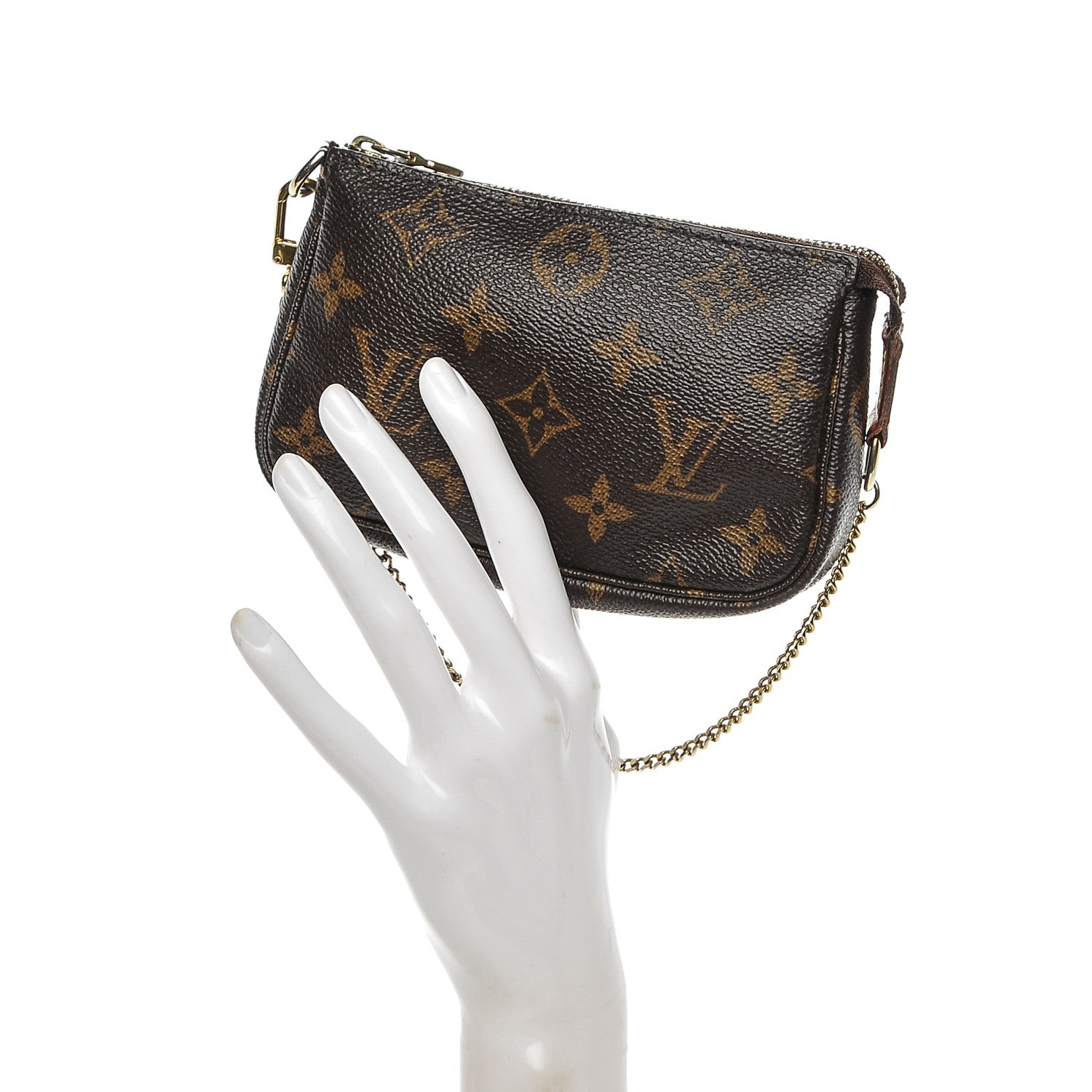Louis Vuitton Monogram Mini Pochette Accessories 2 of 7