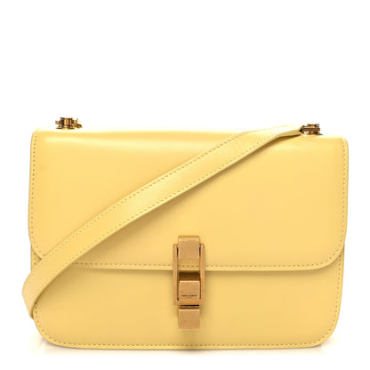 Saint Laurent Smooth Calfskin Carre Satchel Paille 1 of 11