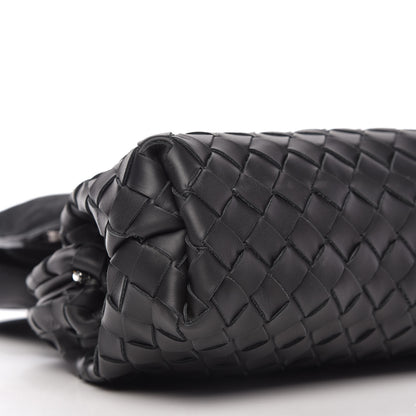 Bottega Veneta Calfskin Intrecciato Crossbody Black 7 of 12