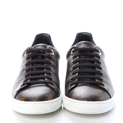 Louis Vuitton Patent Monogram Frontrow Sneakers 37.5 2 of 10