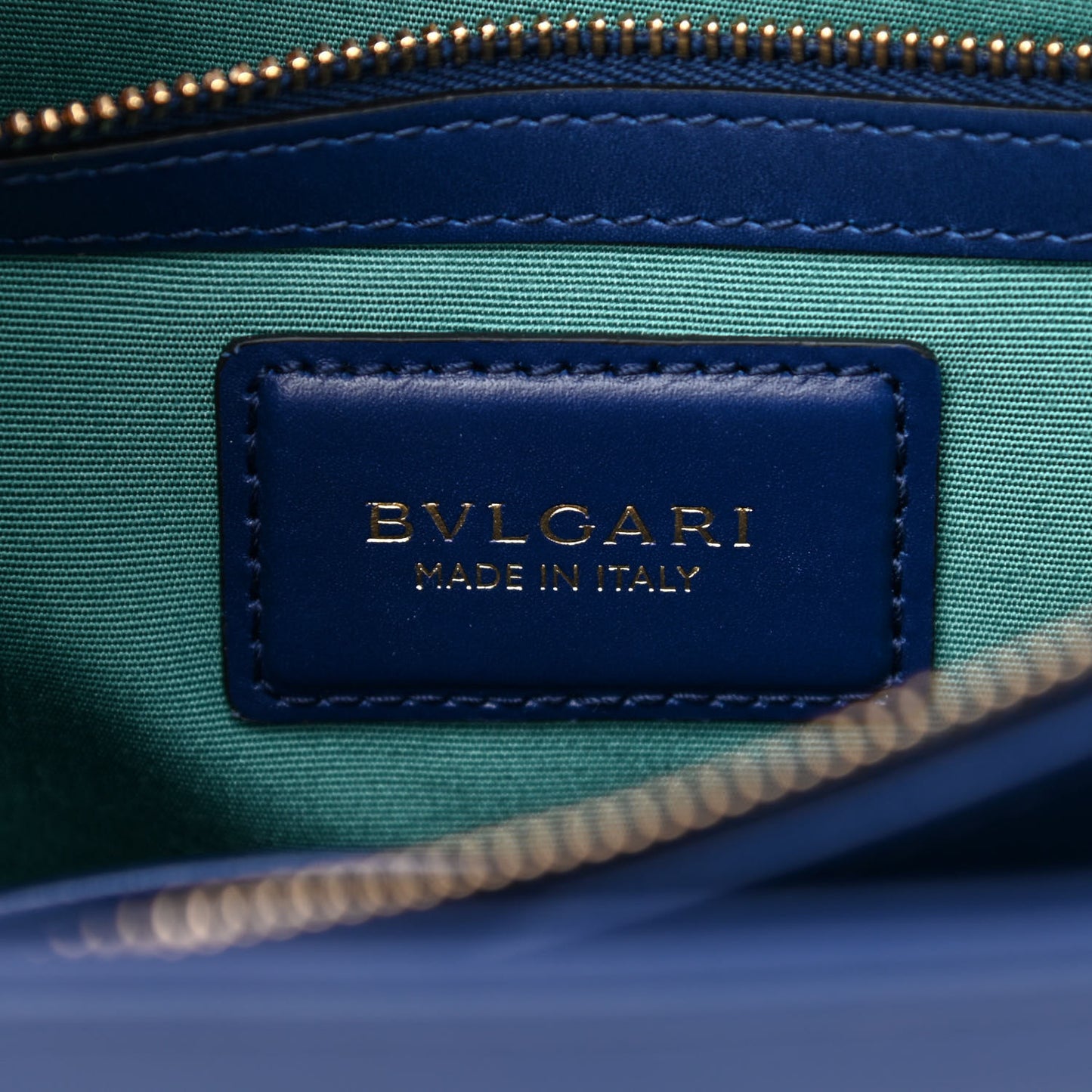 Calfskin Serpenti Forever Shoulder Bag Blue