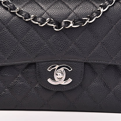 Chanel Caviar Quilted Small Double Flap Black 14 of 14