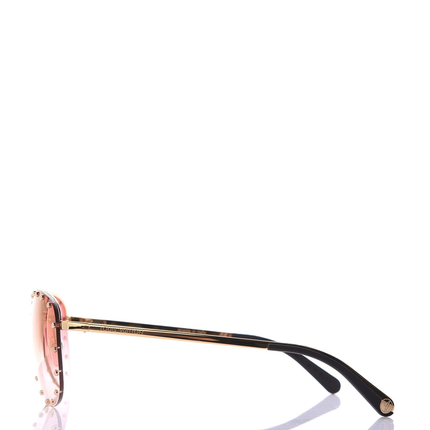 Louis Vuitton The Party Aviator Sunglasses Z2348U Pink 2 of 9